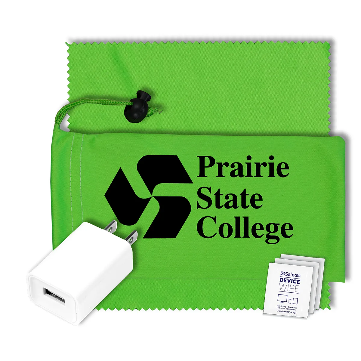 Mobile Tech Wall Charger Kit UL Listed Microfiber - 3.5 x 7 in - product view 7