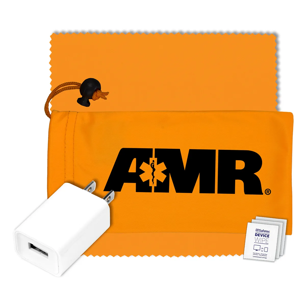 Mobile Tech Wall Charger Kit UL Listed Microfiber - 3.5 x 7 in - product view 8