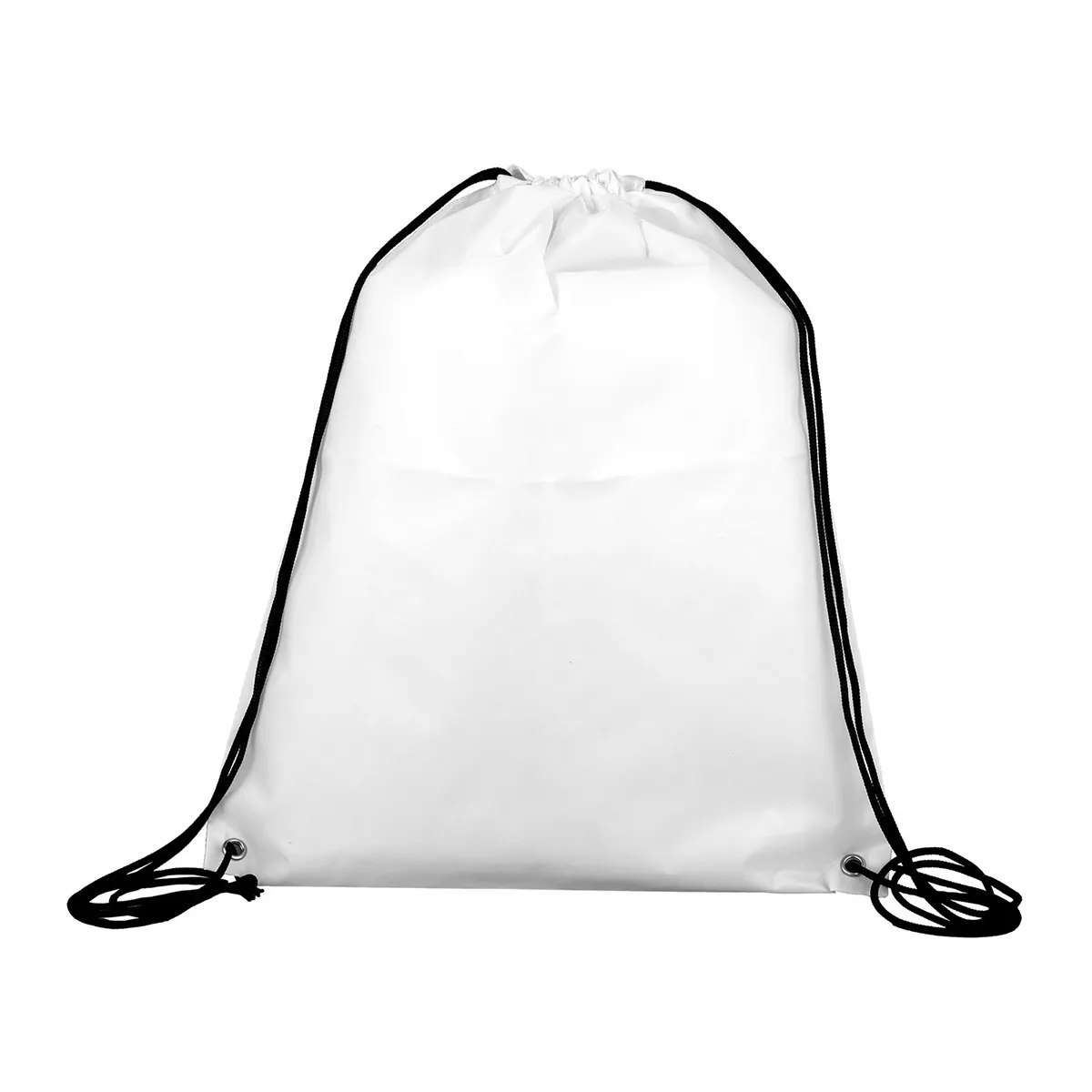 Recycled RPET Drawstring Backpack Full Color Sublimation - 15 x 18 in - product view 2