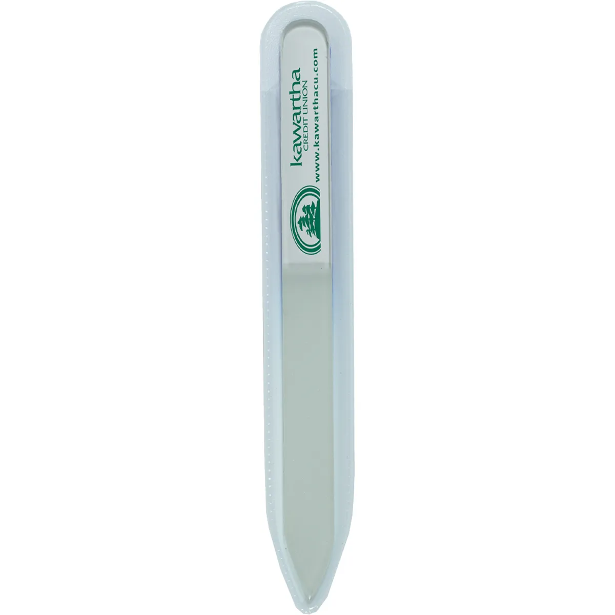 Tempered Glass Nail File with Protective Sleeve - 5.5 x 0.5 in - product view 3