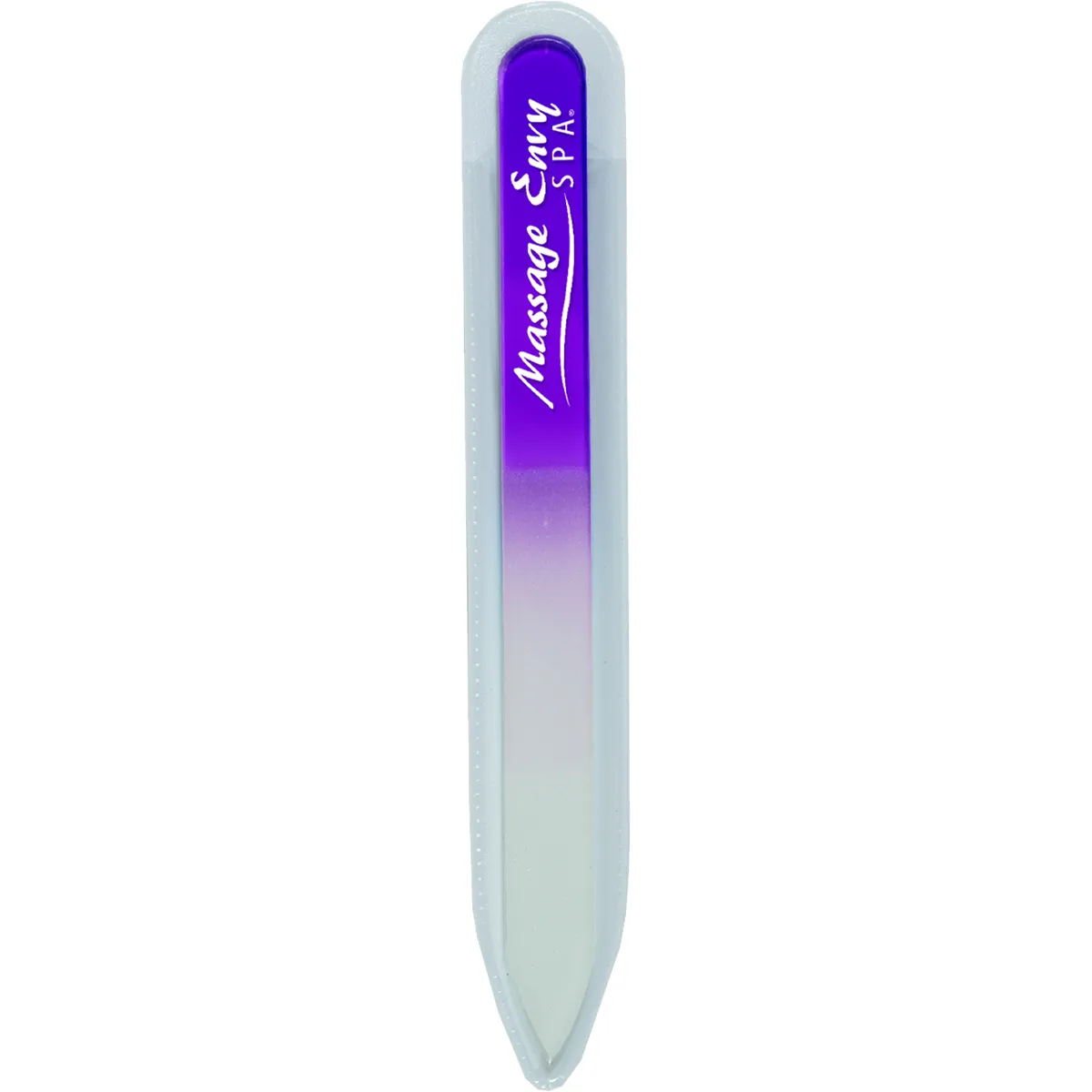 Tempered Glass Nail File with Protective Sleeve - 5.5 x 0.5 in - product view 5