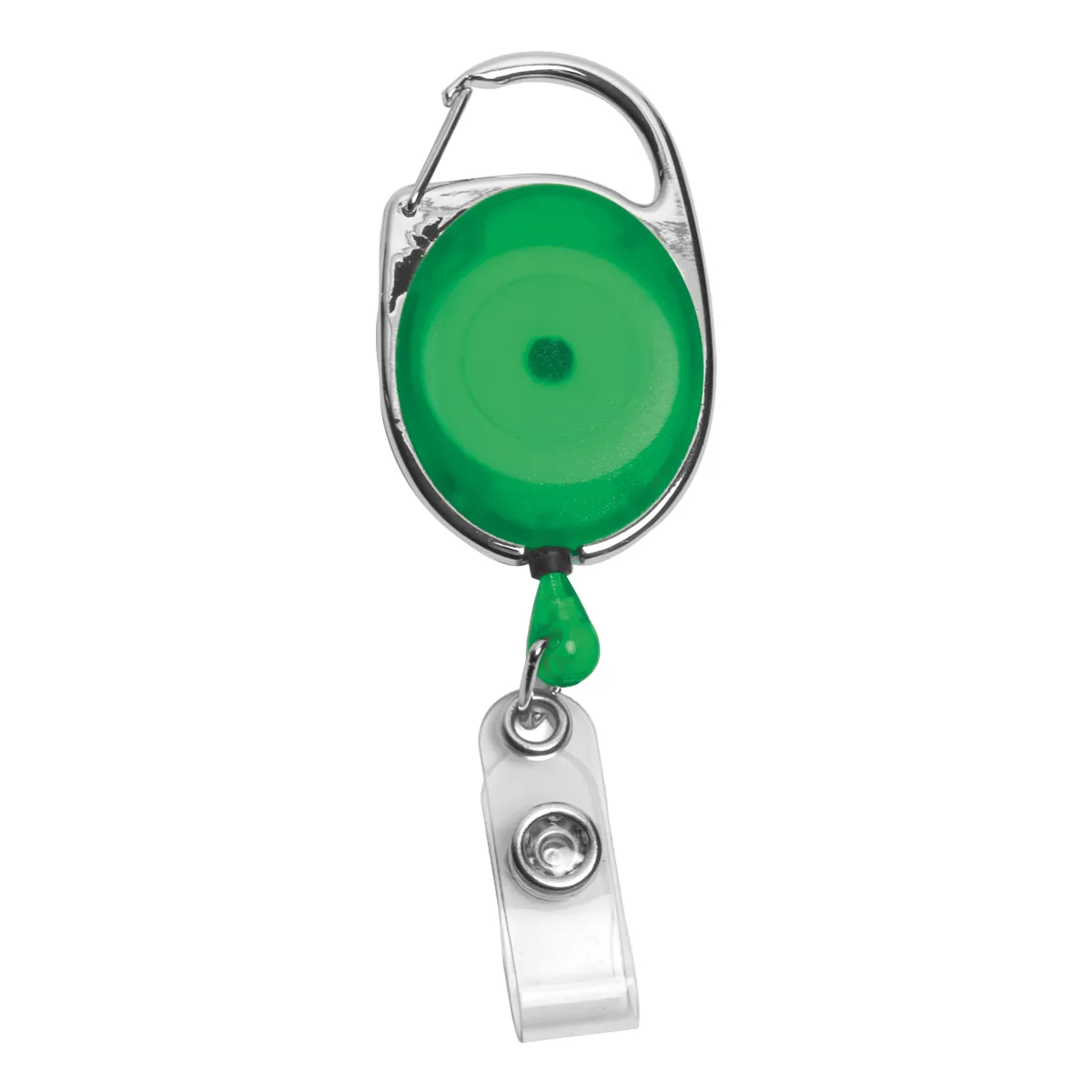 Carabiner Badge Reel Full Color Imprint 30 Inch Cord - 2 x 1.38 in - product view 14