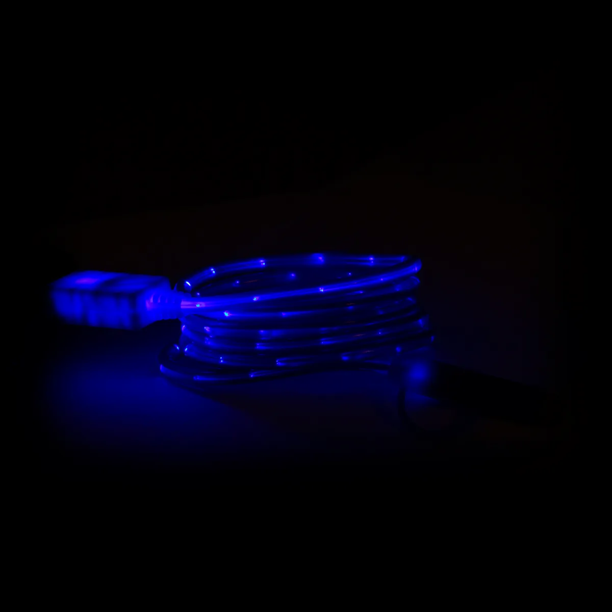 Phone Charging Cable 3-in-1 LED Lighted Type C Adapter - 40 in - product view 10