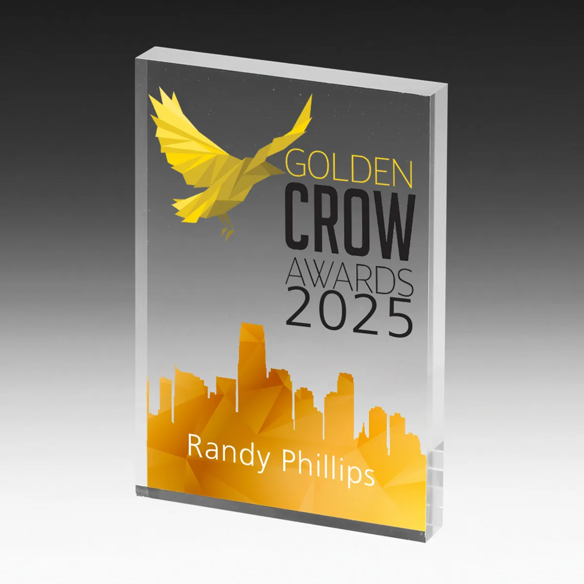 Rectangle Acrylic Paperweight Full Color Print - 3 x 5 in