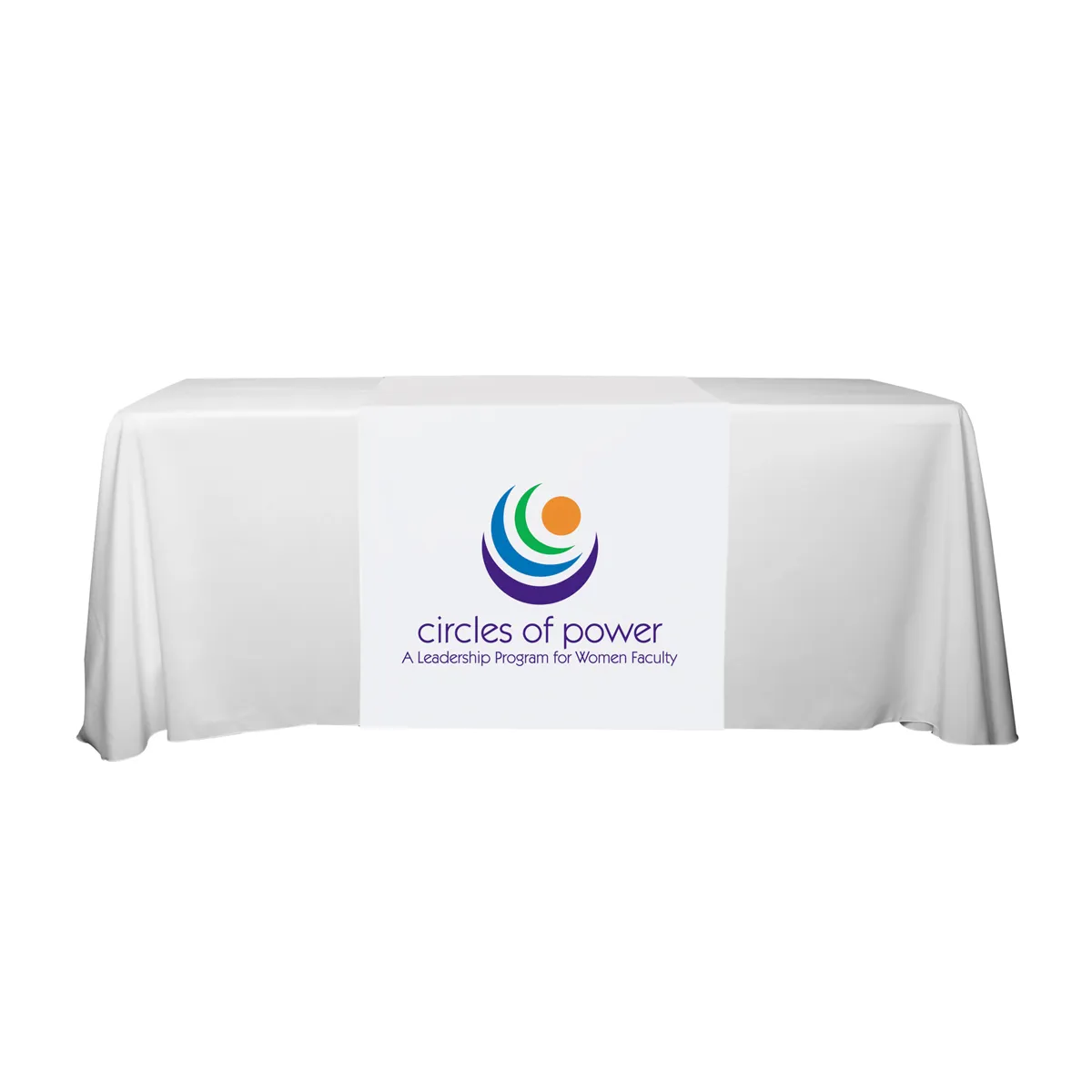 Table Runner Polyester Full Color Long - 30 x 90 in - product view 9