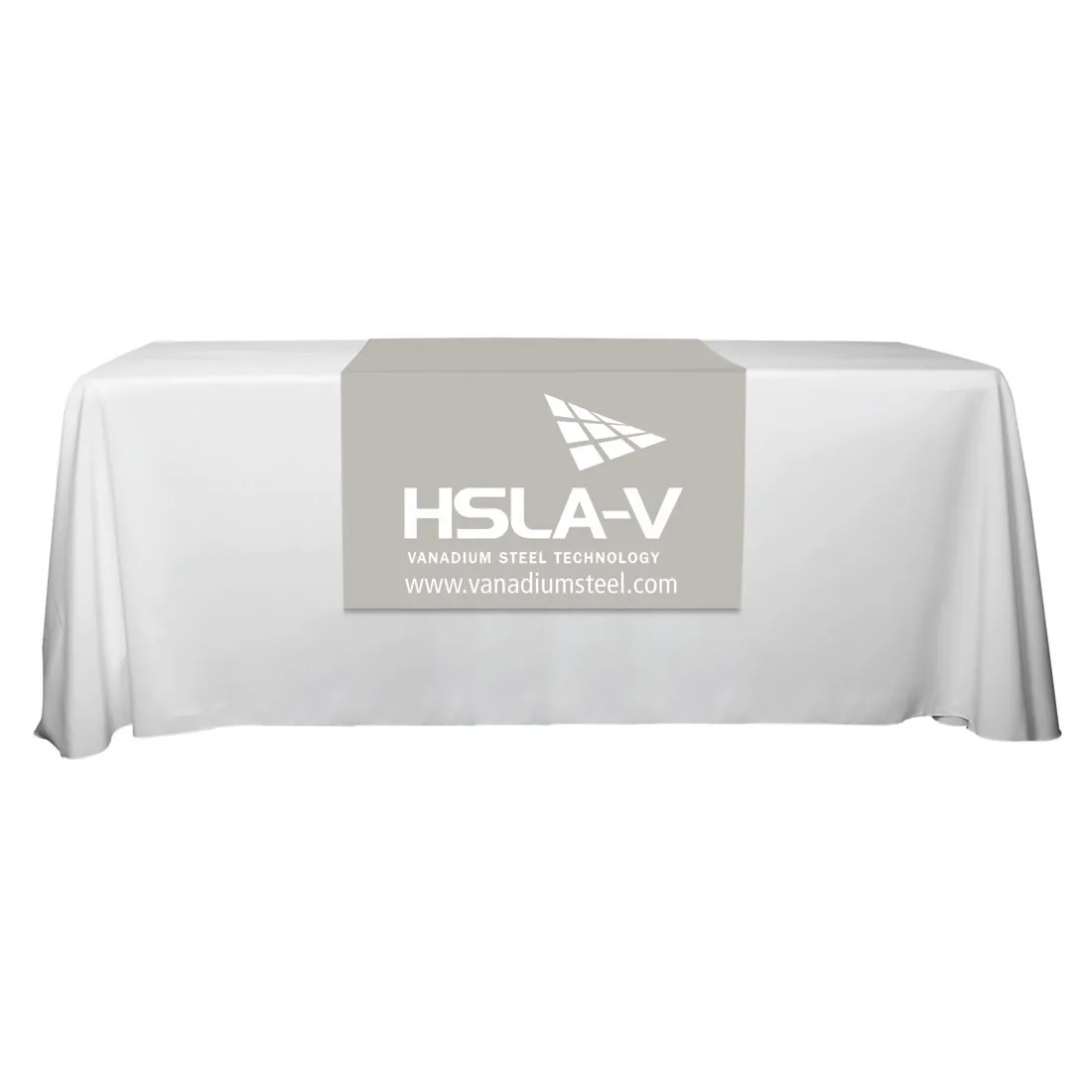 Table Runner Polyester One Color Standard - 30 x 60 in - product view 2