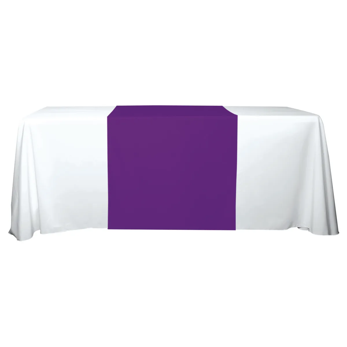 Table Runner Polyester One Color Standard - 30 x 60 in - product view 13