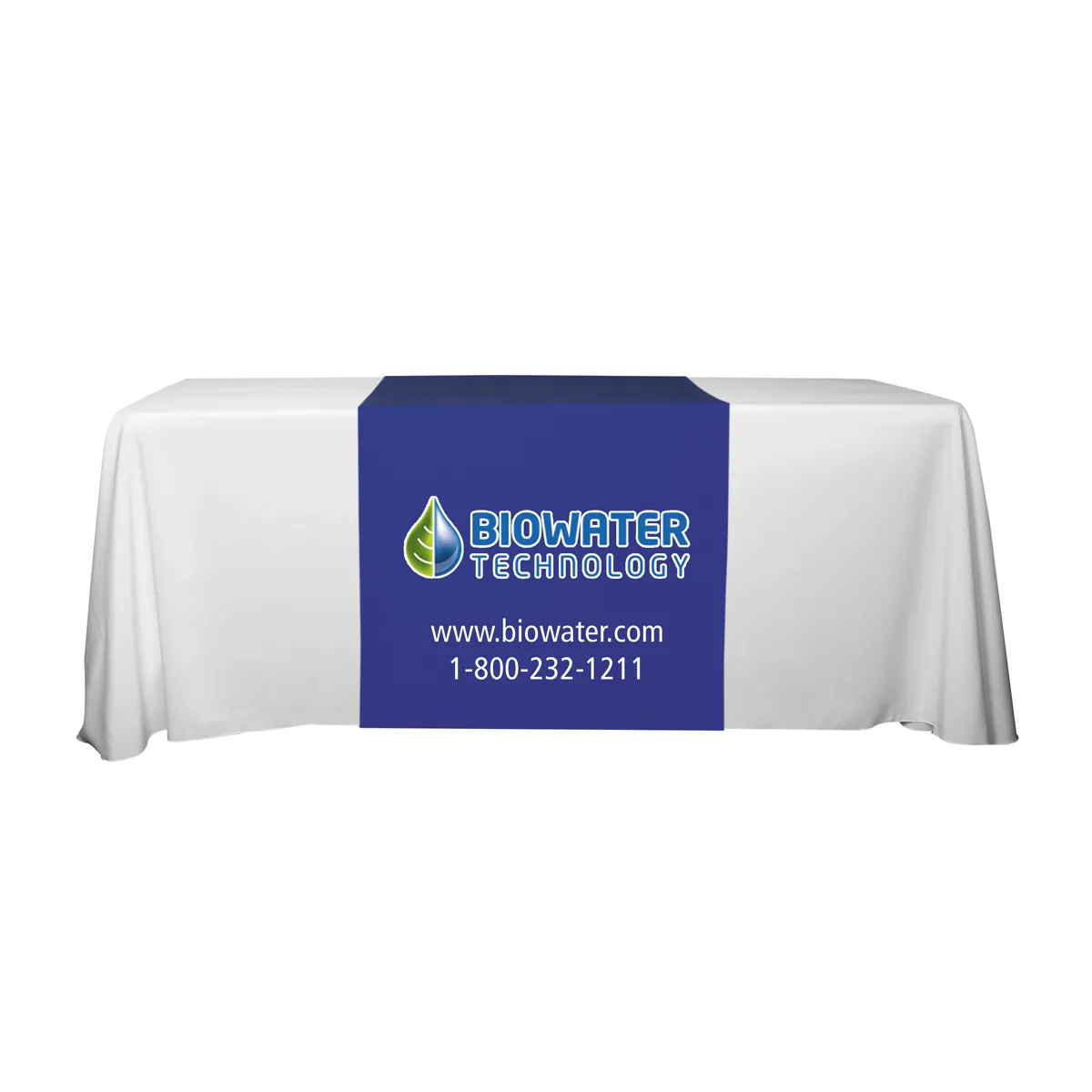 Table Runner Polyester Full Color Standard - 30 x 60 in - product view 7