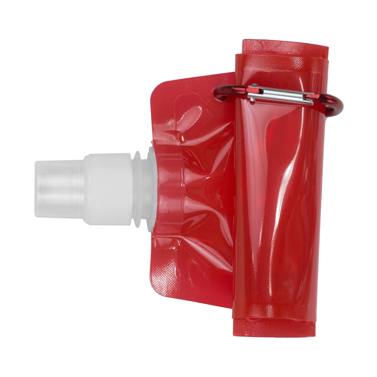 Foldable Water Bottle Polyethylene Carabiner - 18 oz - product view 24