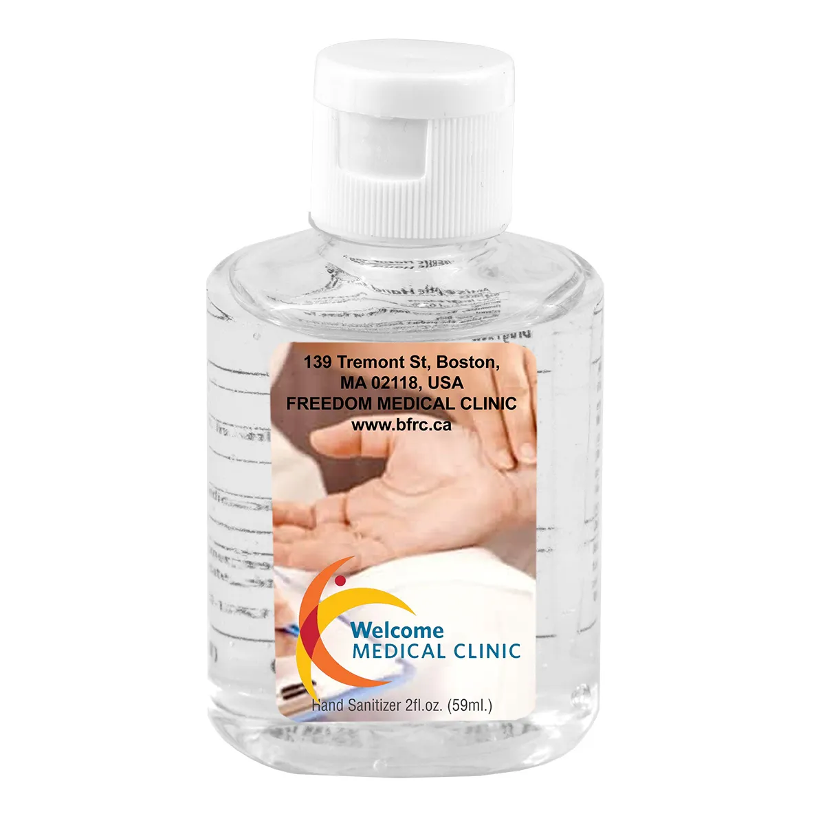Hand Sanitizer Gel Citrus Scented Flip-Top - 2 oz - product view 2