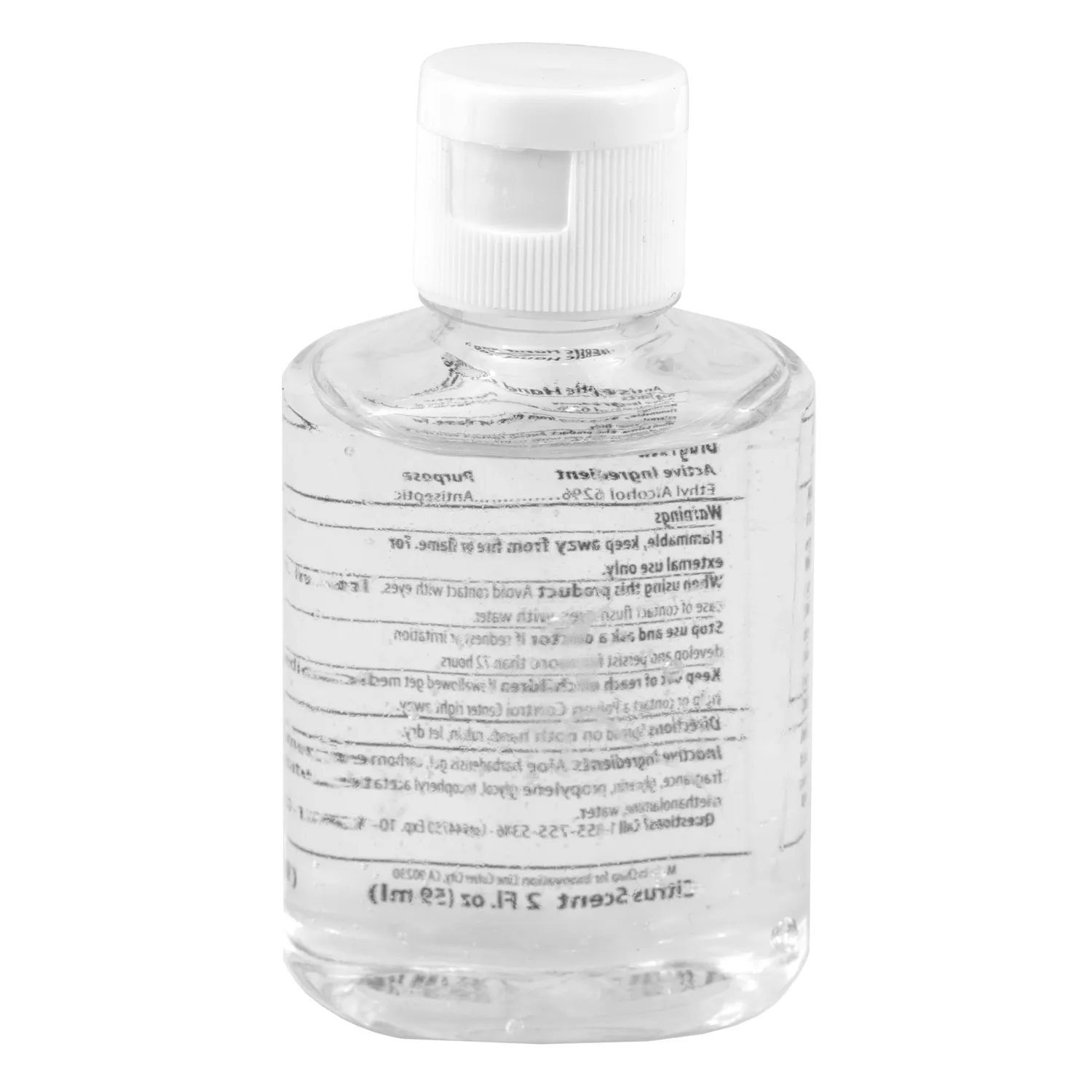 Hand Sanitizer Gel Citrus Scented Flip-Top - 2 oz - product view 7