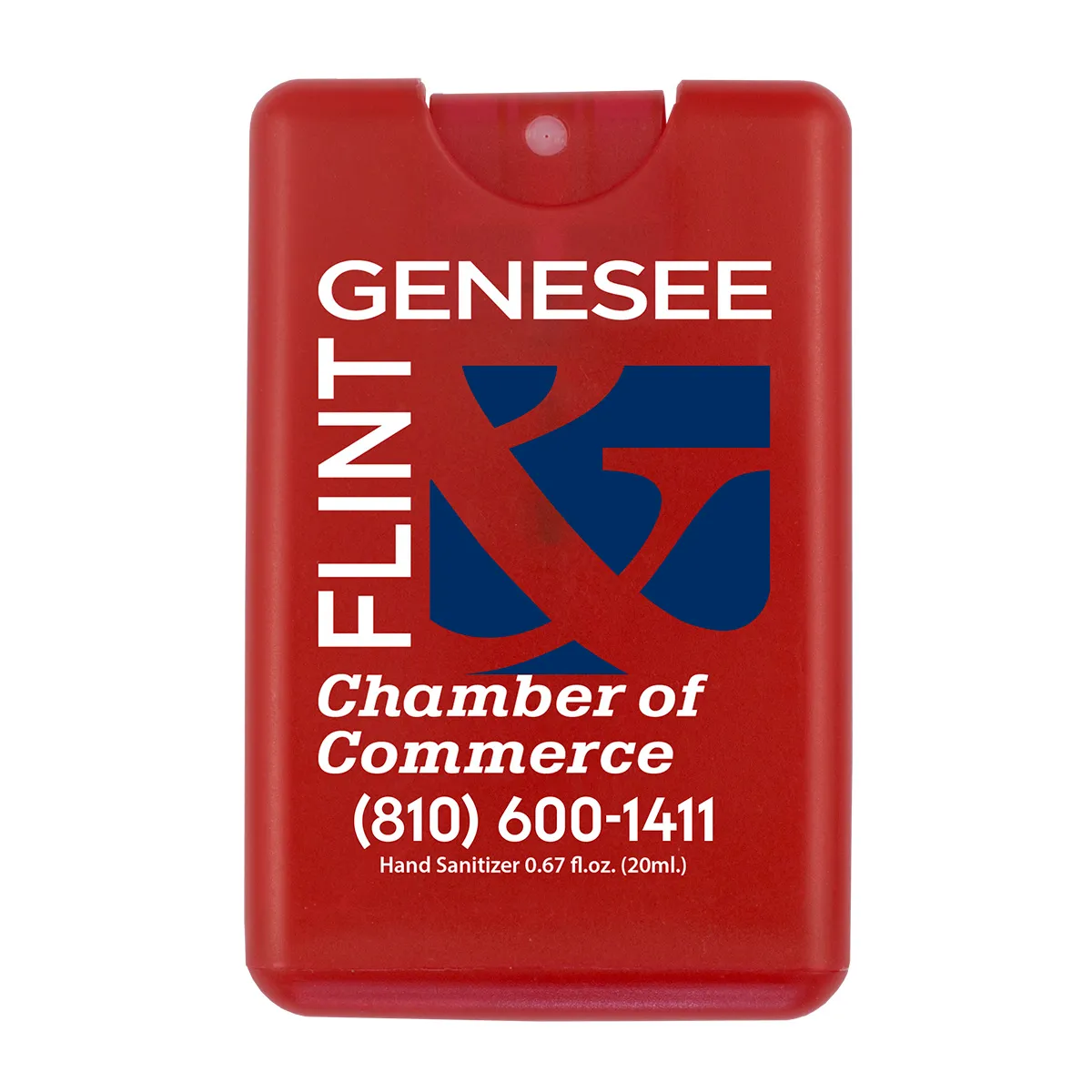 Hand Sanitizer Spray Credit Card Shape Citrus - 20 ml - product view 3