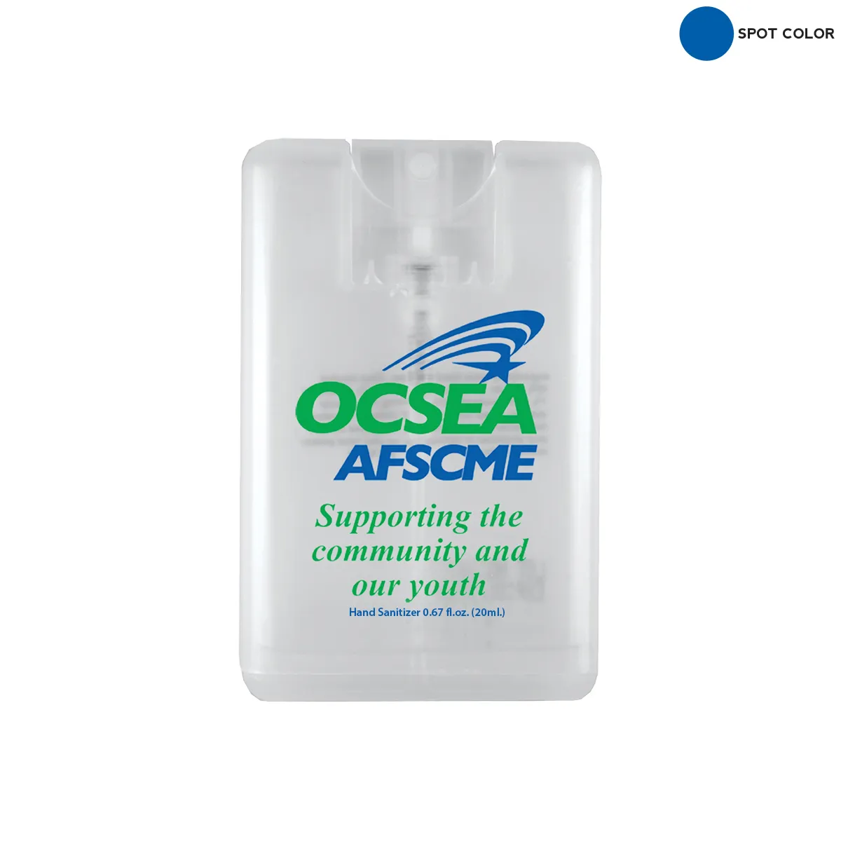 Hand Sanitizer Spray Credit Card Shape Citrus - 20 ml - product view 5