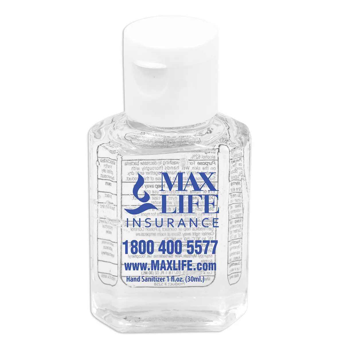 Hand Sanitizer Gel Compact with Silicone Leash - 1 oz - product view 8