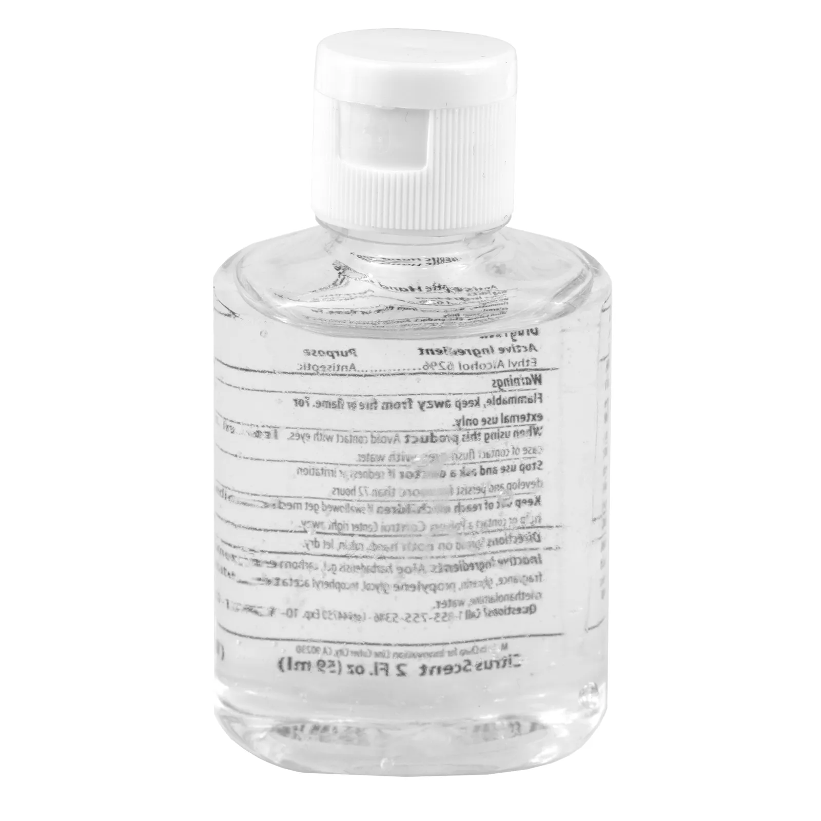 Hand Sanitizer Gel Large Flip-Top Spot Color - 2 oz - product view 3