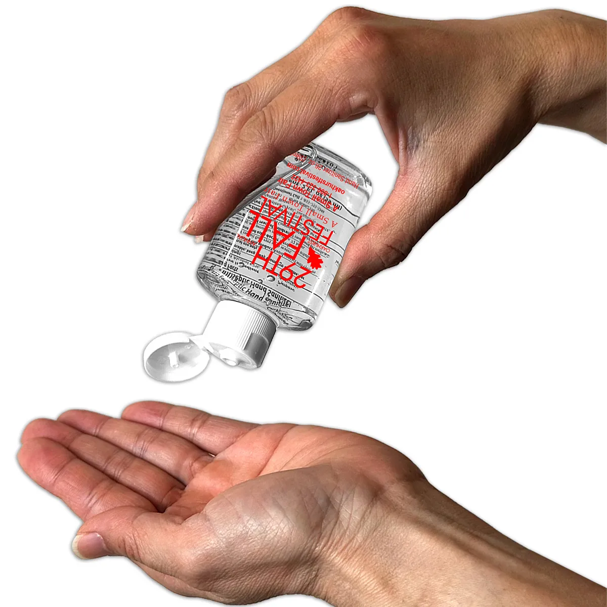 Hand Sanitizer Gel Large Flip-Top Spot Color - 2 oz - product view 6