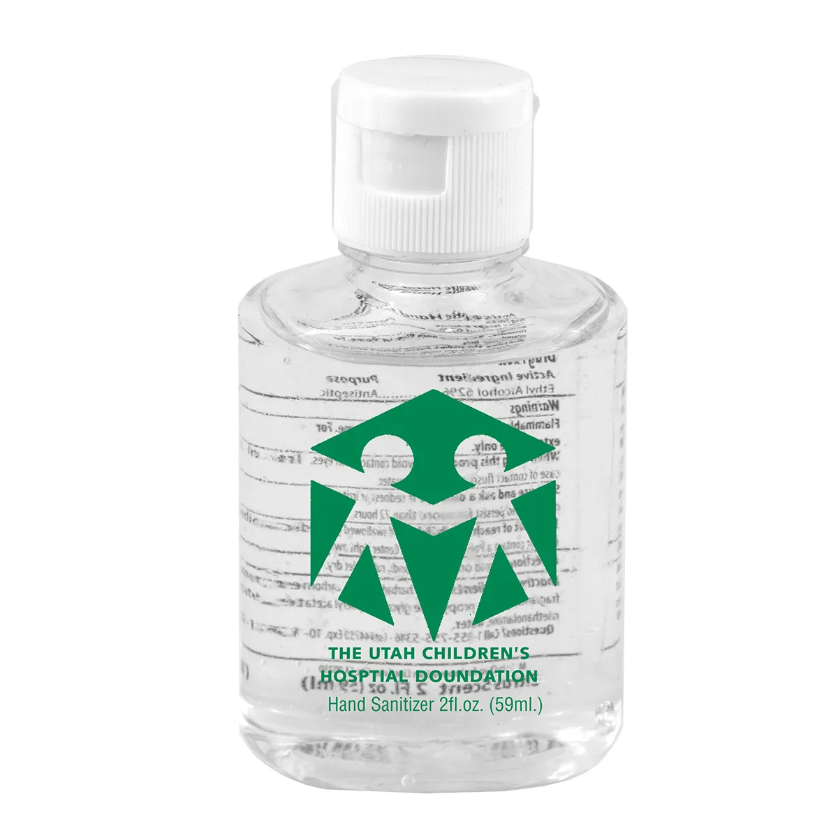 Hand Sanitizer Gel Large Flip-Top Spot Color - 2 oz - product view 9