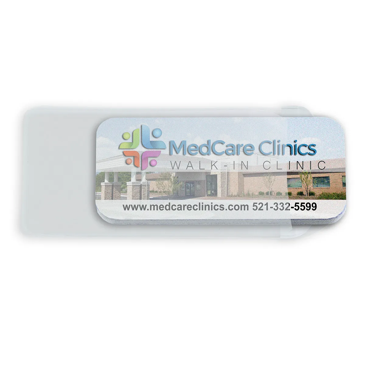 Nail File Rectangle EVA Foam Thick Grit - 3.13 x 1.56 in - product view 3