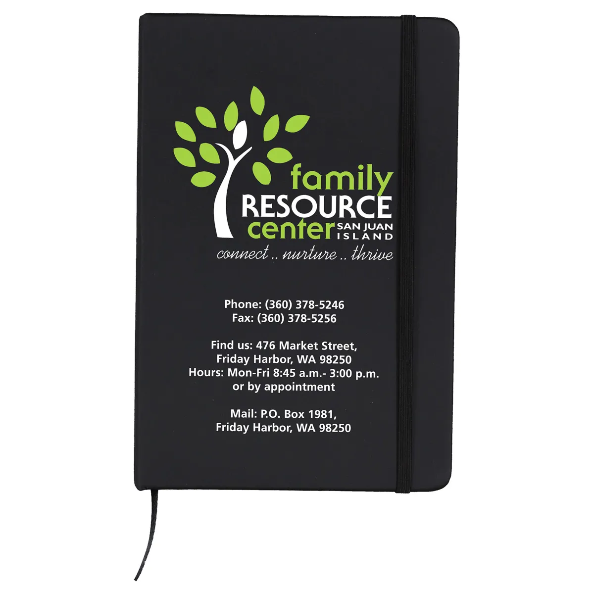Notebook Soft PVC Cover Lined 80 Pages - 5.75 x 8.25 in - product view 3