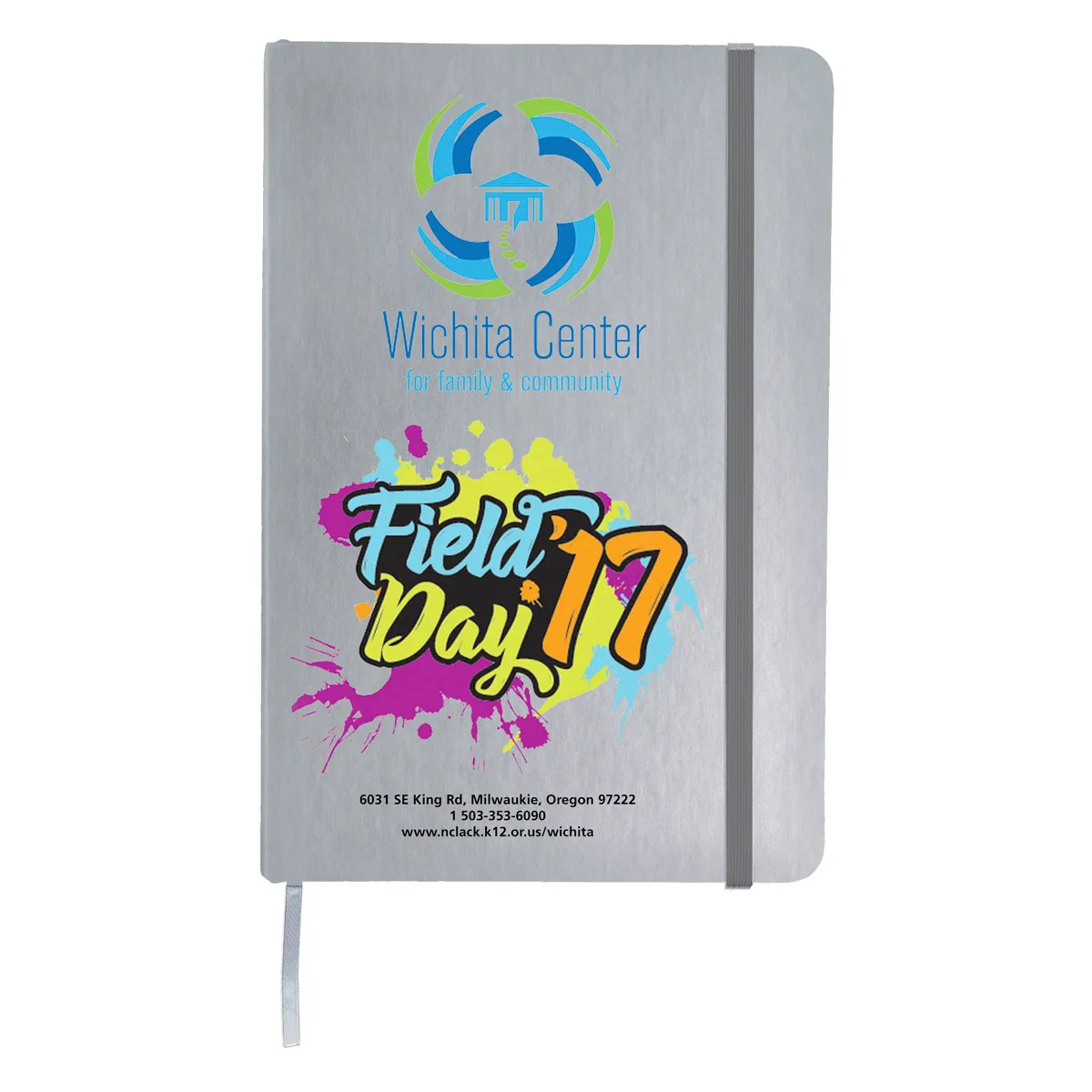 Notebook Soft PVC Cover Lined 80 Pages - 5.75 x 8.25 in - product view 4