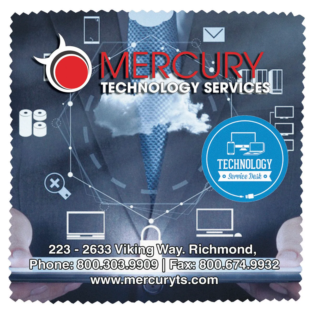 Cleaning Cloth Suede Material Serrated Edge - 6 x 6 in