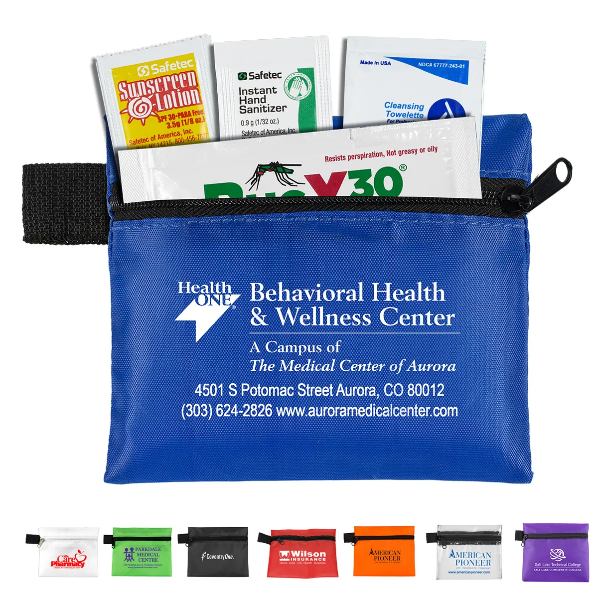 Insect Repellent Kit 4 Piece Zipper Pouch - 5 x 4.25 in