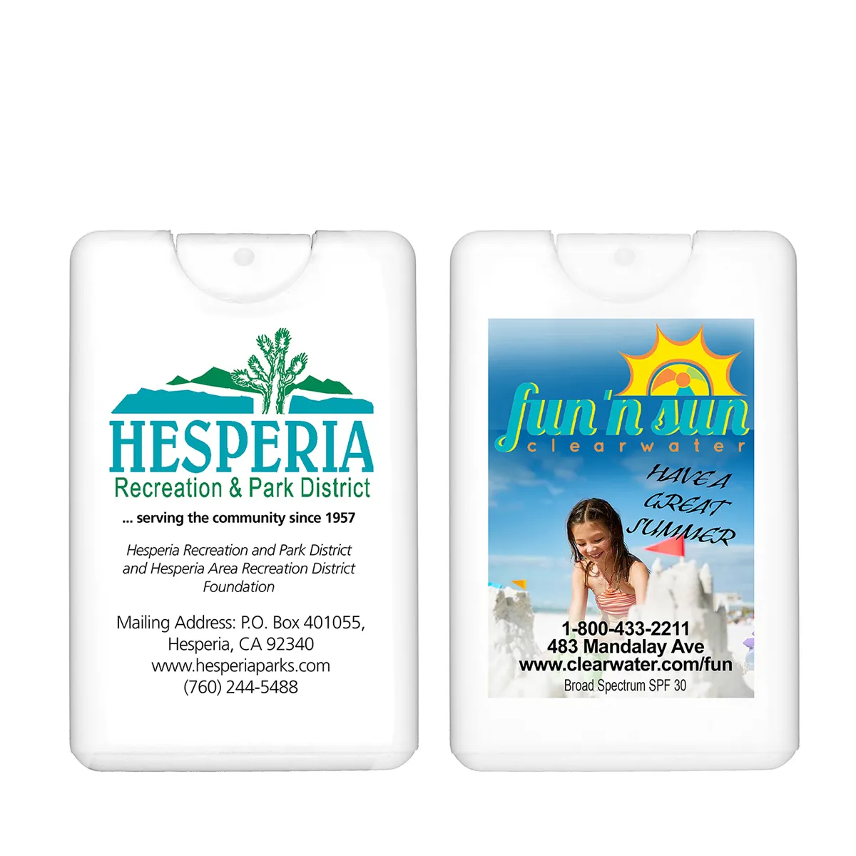 Credit Card Sunscreen Spray SPF30 Compact - 0.68 oz