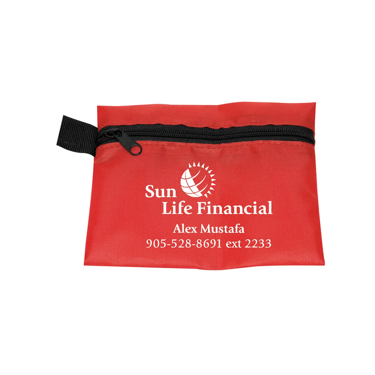 First Aid Kit 6 Piece Zipper Pouch Sanitizer - 5 x 4.25 in - product view 12