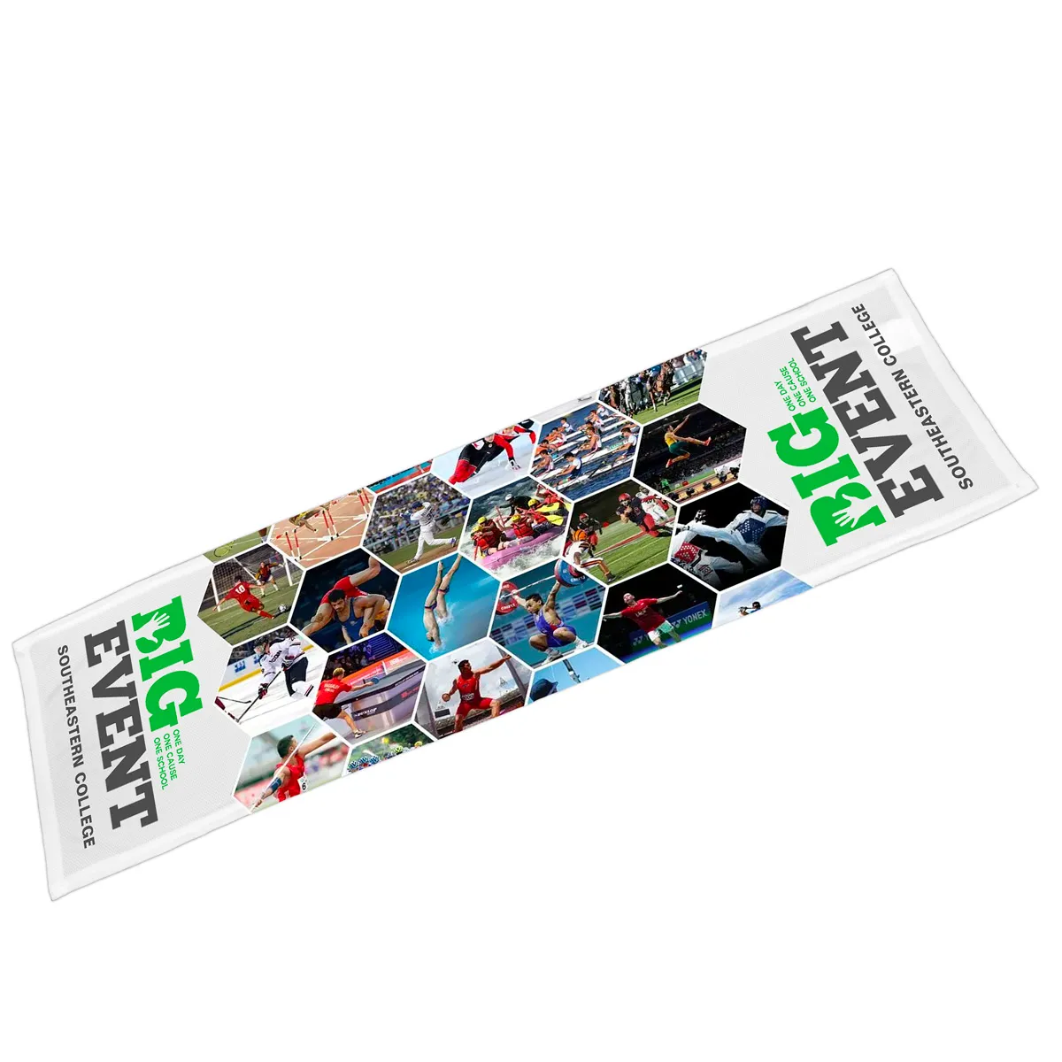 Cooling Towel 170 GSM Sublimation Hemmed Edge - 12 x 36 in - product view 9