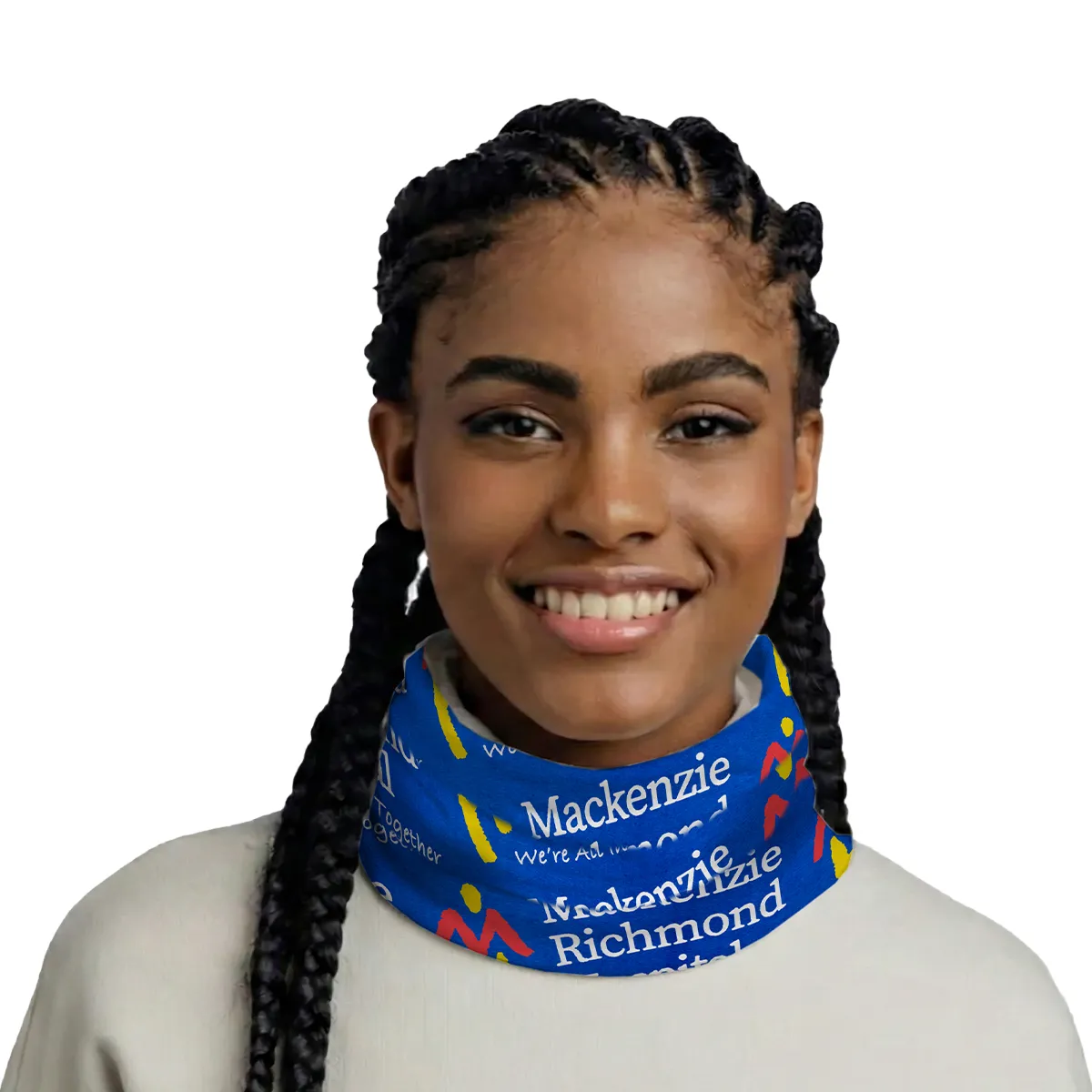 Multi-Functional Gaiter Microfiber Import - 9.5 x 19 in - product view 15