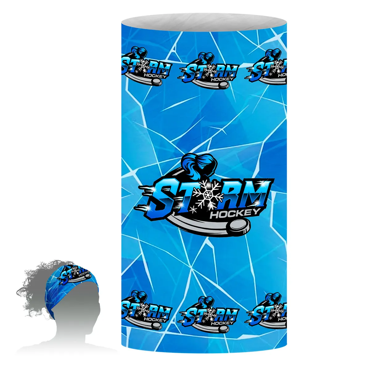 Full Color Gaiter Sublimation Microfiber - 9.75 x 17.25 in