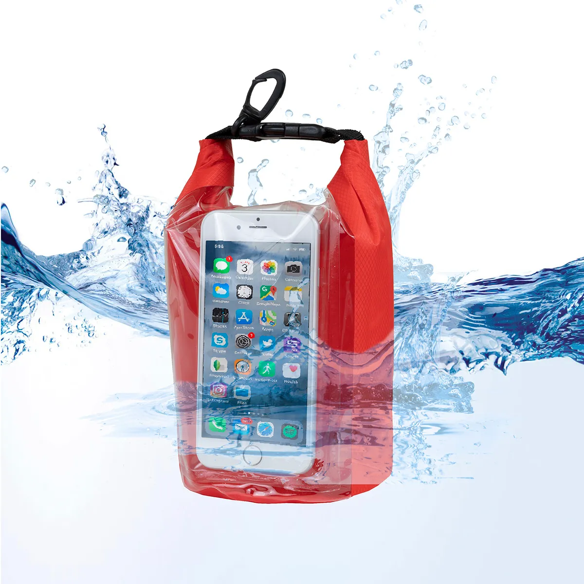 Water Resistant Dry Bag 2.5L Clear Window - 7 x 11 in - product view 27