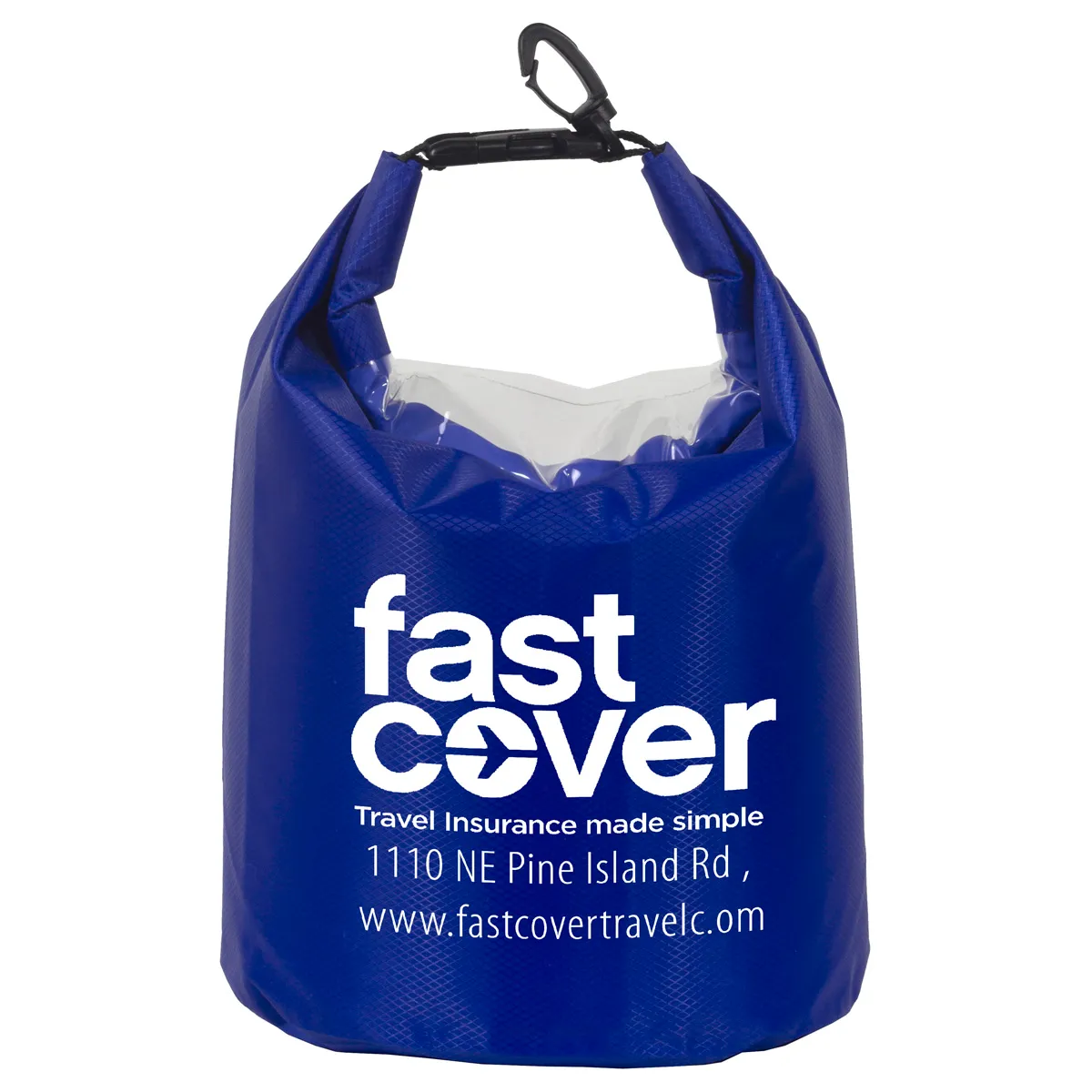 Water Resistant Dry Bag 5.0L Large Clear Window - 10.75 x 13.63 in - product view 3