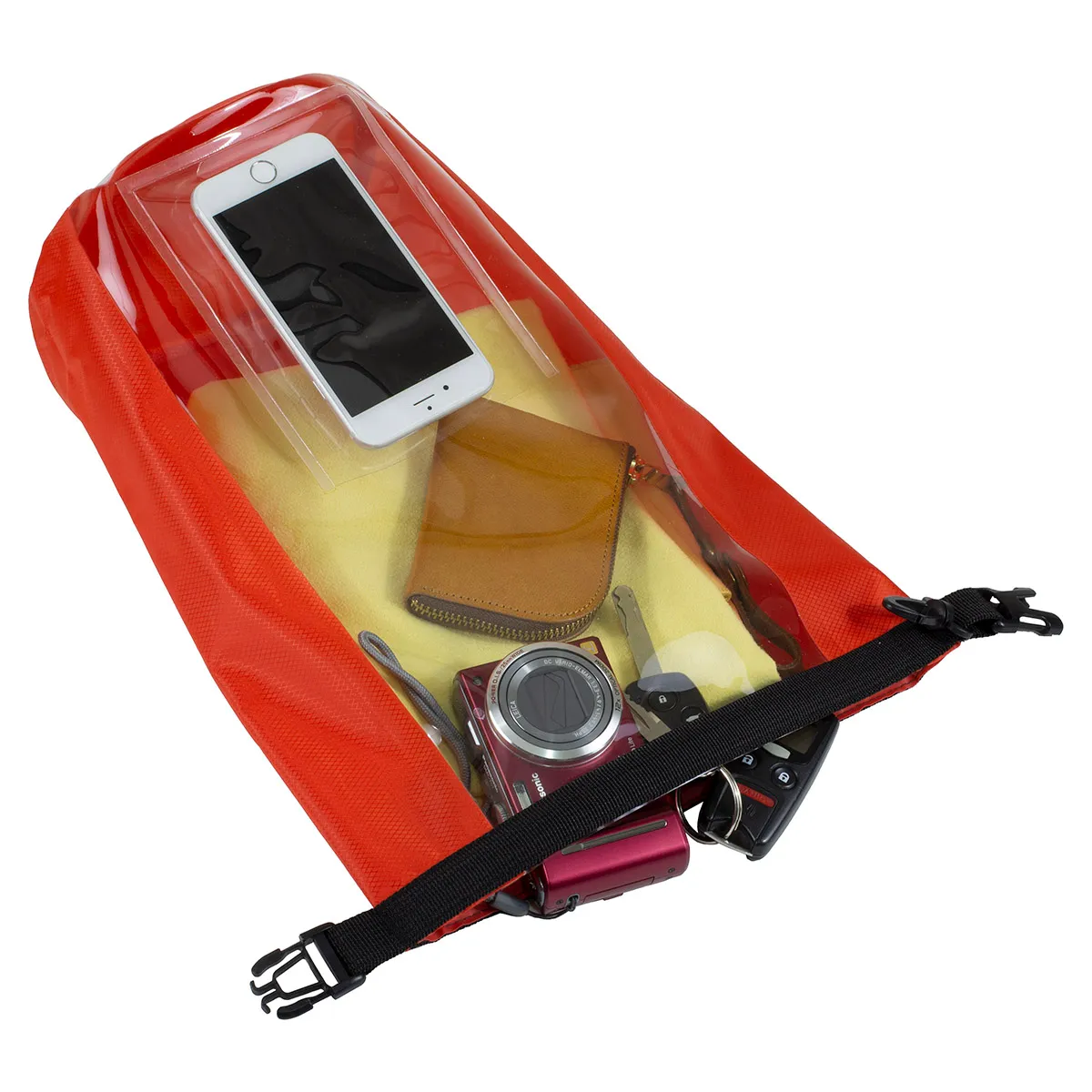 Water Resistant Dry Bag 5.0L Large Clear Window - 10.75 x 13.63 in - product view 10