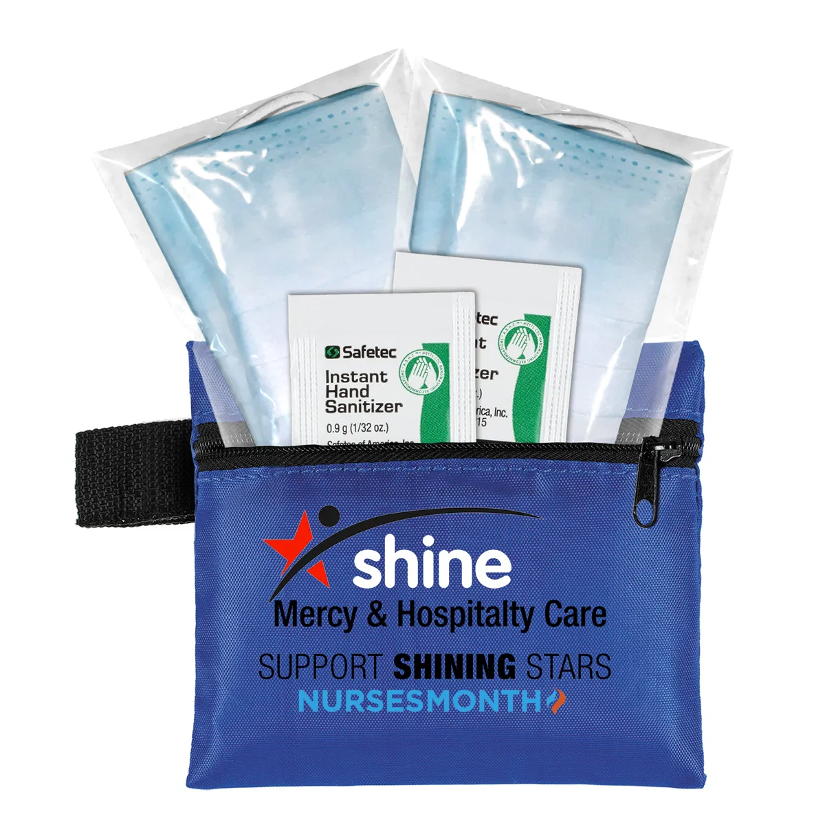 Safety First Aid Kit 6 Piece Polyester Pouch - 5 x 4.25 in - product view 11