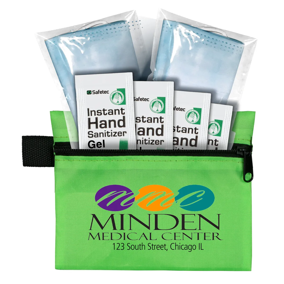 Safety First Aid Kit 6 Piece Polyester Pouch - 5 x 4.25 in - product view 12