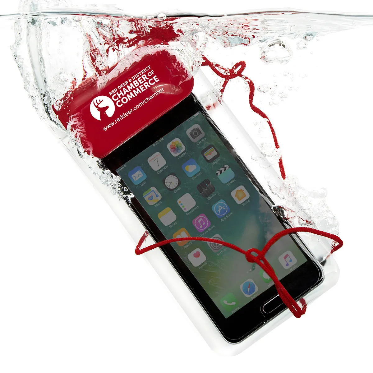Waterproof Phone Case with Touch Screen Lanyard - 10.38 x 4.63 in - product view 9