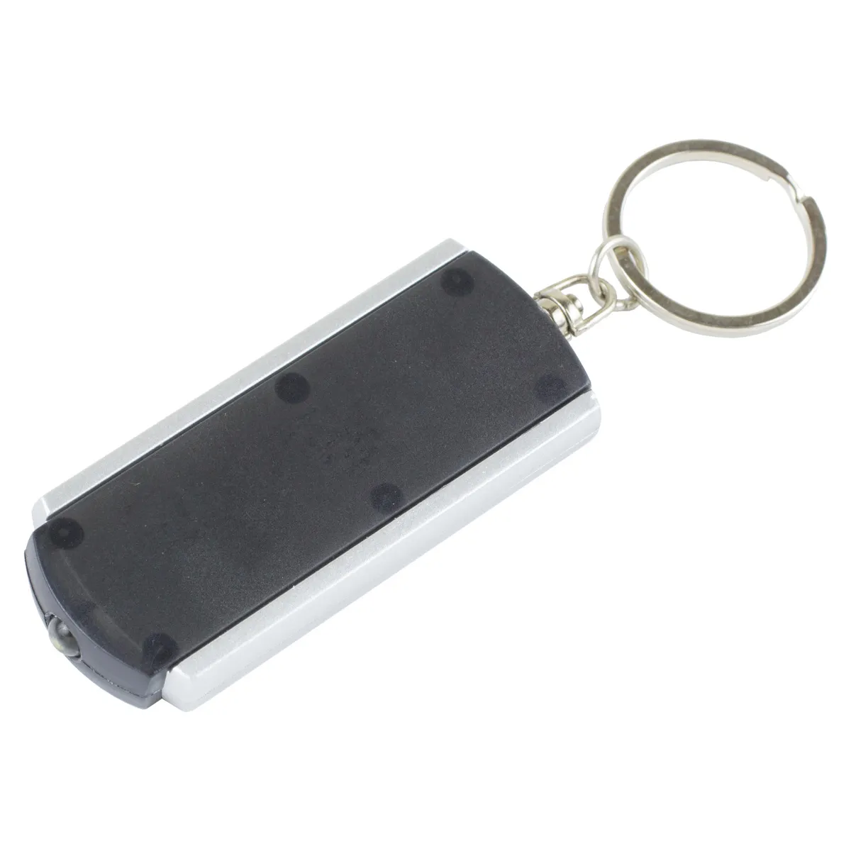 Slim LED Keychain Light White ABS Plastic - 2.5 x 1 in - product view 10
