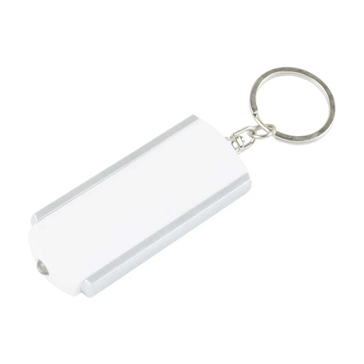 Slim LED Keychain Light White ABS Plastic - 2.5 x 1 in - product view 14