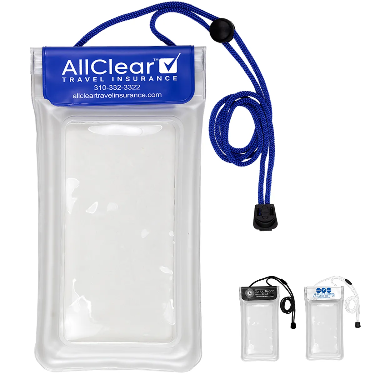 Floating Waterproof Phone Pouch Clear Touch - 4.7 x 10.5 in