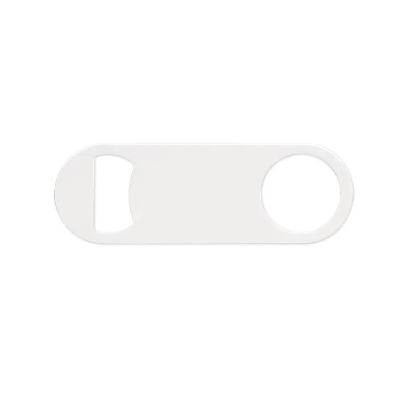 Paddle Style Bottle Opener Stainless Steel - 4.75 x 1.56 in - product view 2