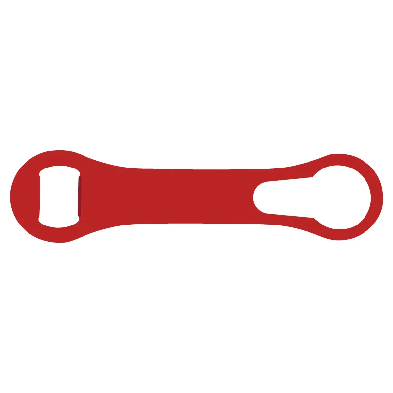 Powder Coated Dog Bone Bottle Opener Steel - 7.25 x 1.75 in - product view 4