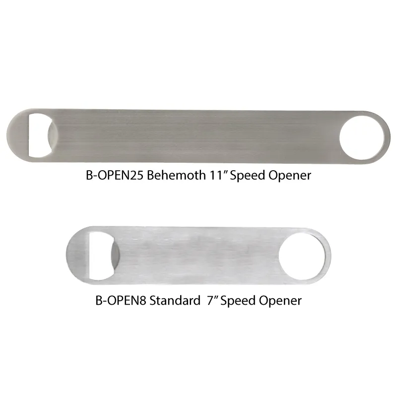 Behemoth Bottle Opener Oversized Steel - 11 x 1.5 in - product view 3