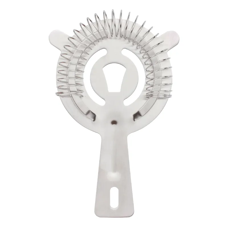 Cocktail Strainer Brushed Stainless Steel - 5.75 x 3.5 in - product view 2