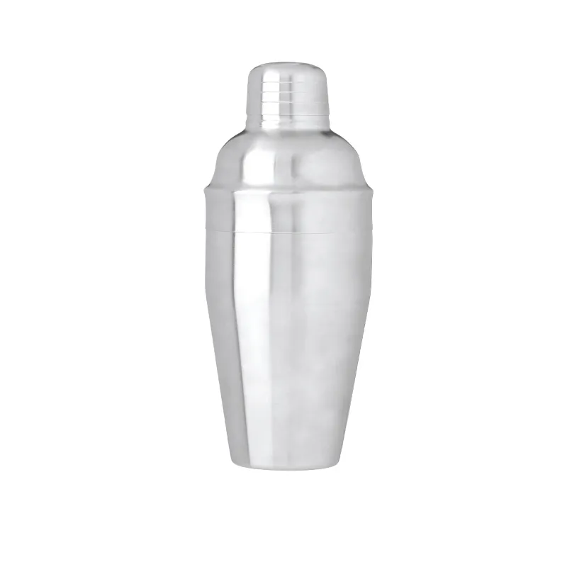 Mini Cocktail Shaker 3-Part with Strainer - 10 oz - product view 2