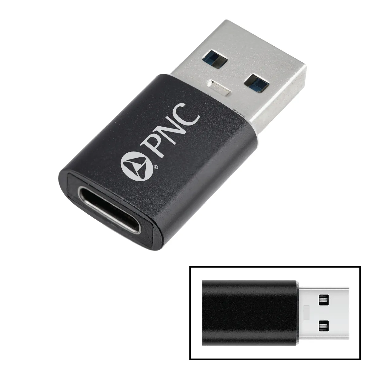 USB Adapter Dongle Type-C to Legacy Converter - 1.3 x 0.6 in