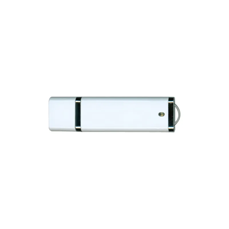 Custom USB Flash Drive Rectangular Plastic Cap - 8GB - product view 2