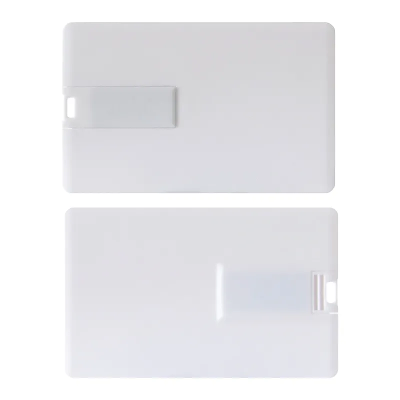 Custom USB Flash Drive Credit Card Swivel Connector - 1GB - product view 2
