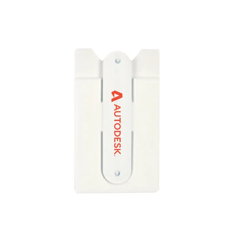 Phone Wallet Silicone with Kickstand Card Holder - 2.25 x 3.5 in