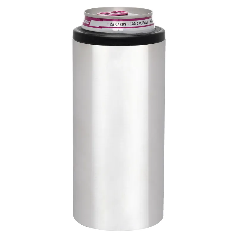 Slim Can Cooler Vacuum Insulated Stainless Steel - 6.25 in - product view 4